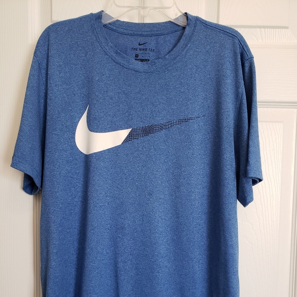 Nike Other - Nike Dri-Fit Blue Short Sleeve Shirt Men's Medium